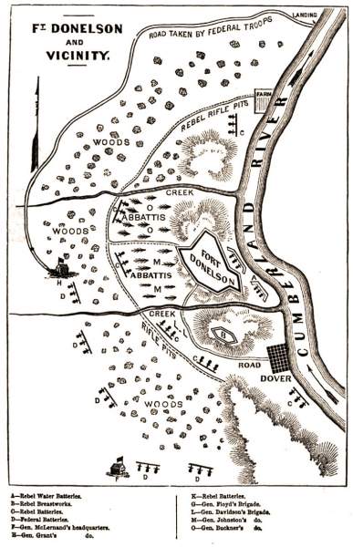 Fort Donelson, Tennessee, 1862