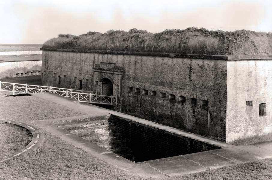 Fort Macon, Beaufort, North Carolina, July 1940