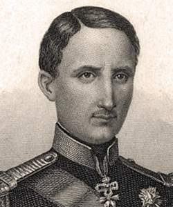 Francesco II, King of the Two Sicilies, detail