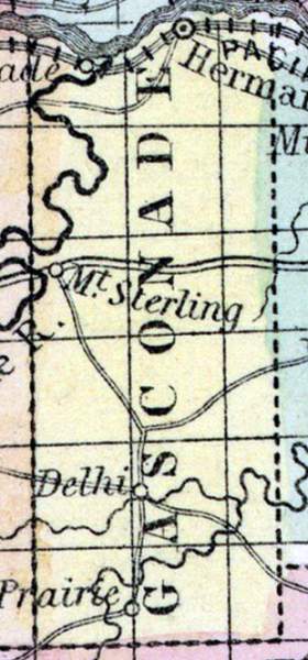Gasconade County, Missouri, 1857