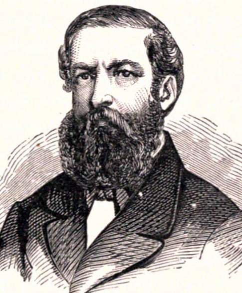 George Proctor Kane, 1861, artist's impression