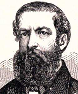George Proctor Kane, 1861, artist's impression, detail
