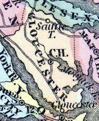 Gloucester County, Virginia, 1857