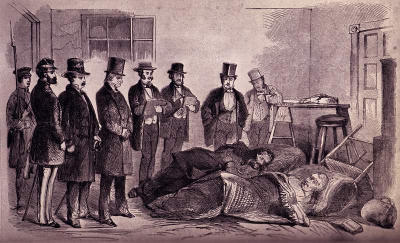Governor Wise of Virginia interviews the Prisoners, October, 1859