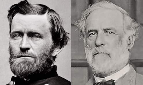 Grant and Lee, major topic, composite image