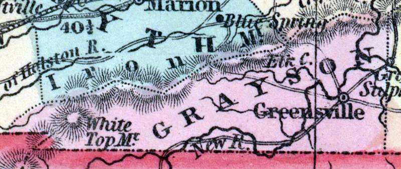 Grayson County, Virginia, 1857