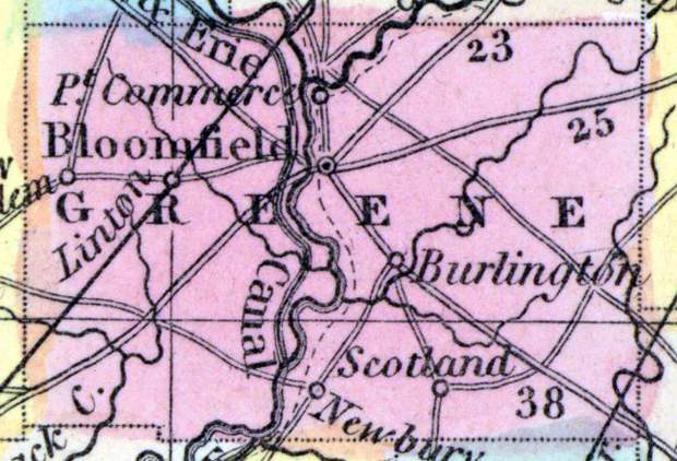 Greene County, Indiana, 1857
