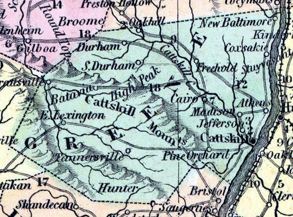 Greene County, New York, 1857