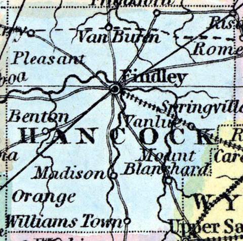 Hancock County, Ohio, 1857