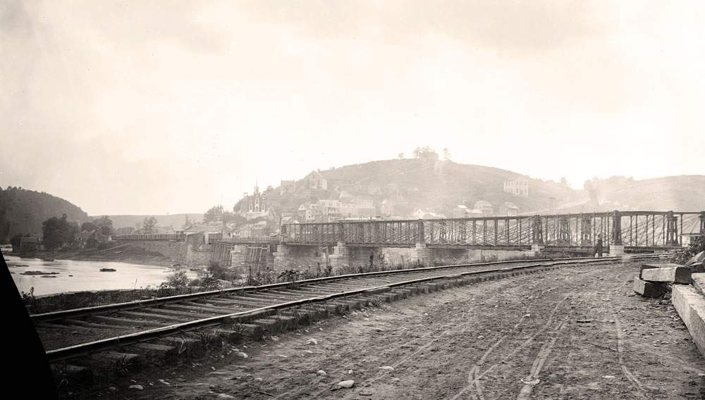 Harpers Ferry, view from the Maryland side, 1862