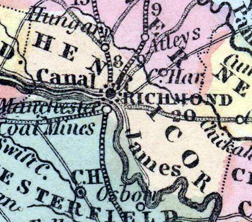 Henrico County, Virginia, 1857