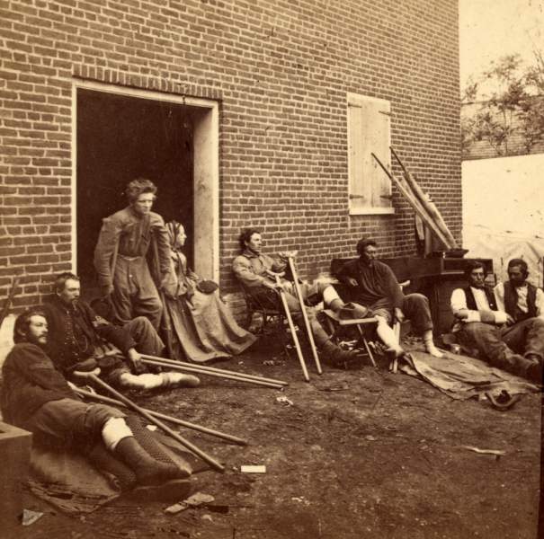 Hospital at Fredericksburg, Virginia, May 1864