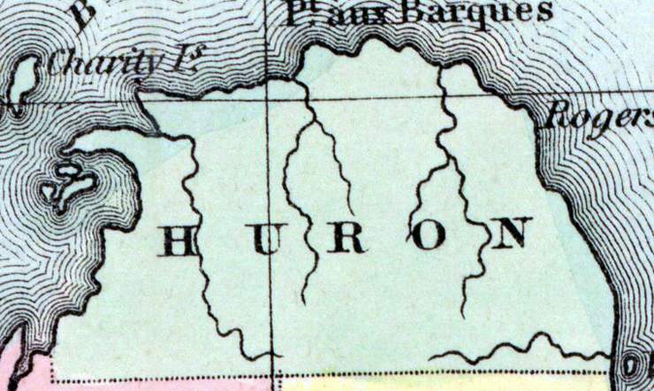 Huron County, Michigan, 1857