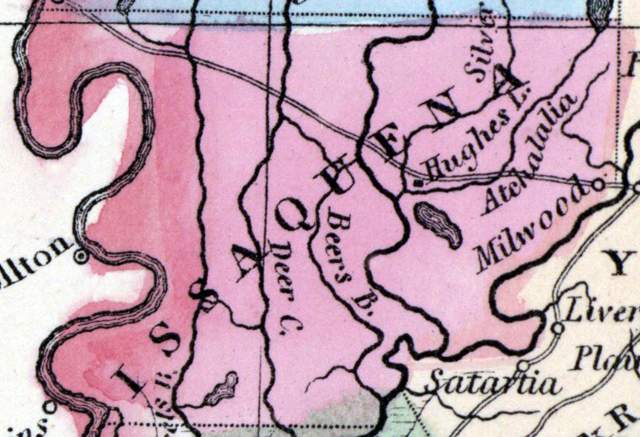 Issaquena County, Mississippi, 1857