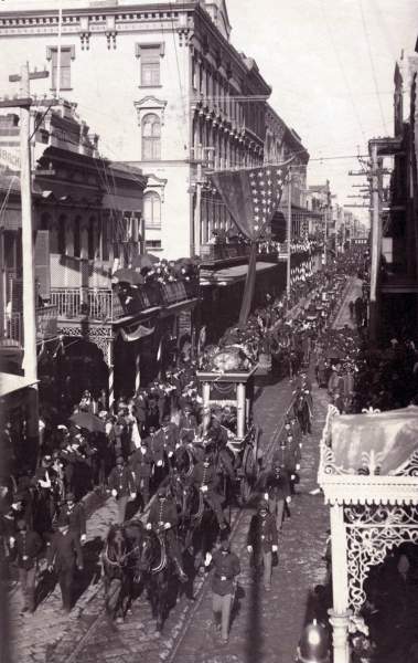 Funeral of Jefferson Davis, New Orleans, December 11, 1889