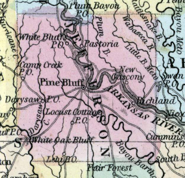 Jefferson County, Arkansas, 1857