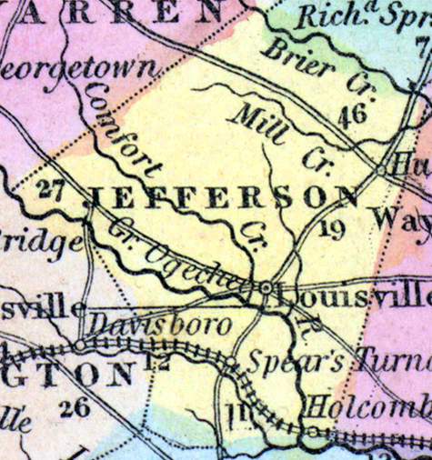 Jefferson County, Georgia, 1857
