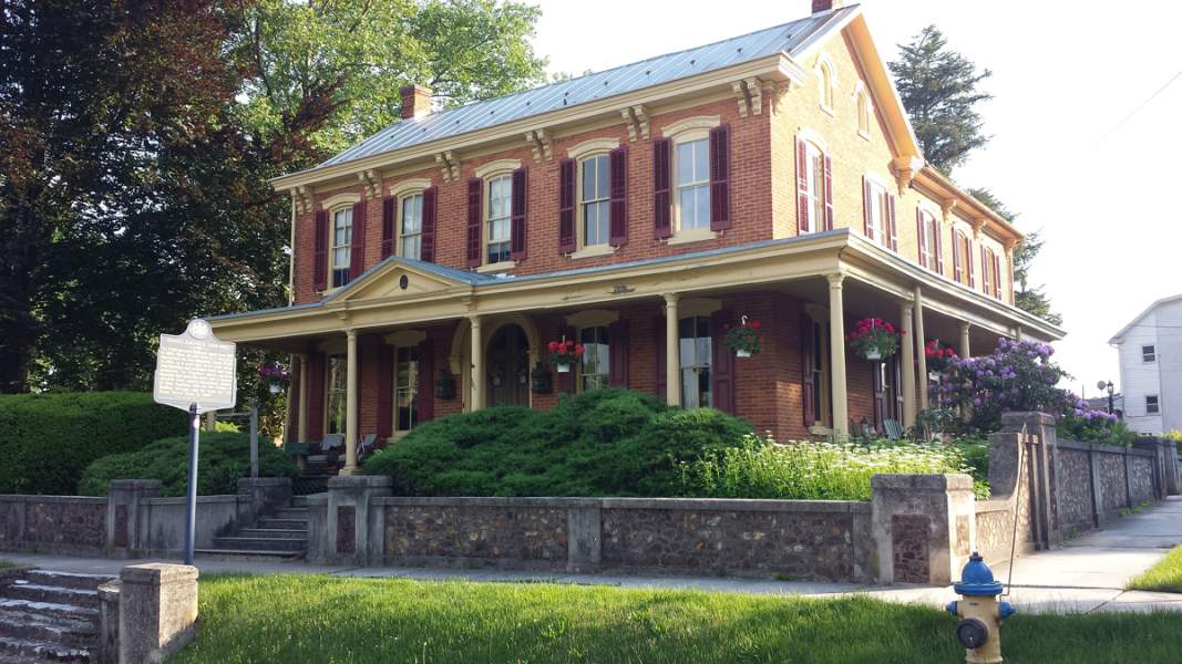 The Daniel Kaufman House, Boiling Springs, Pennsylvania, May 2015