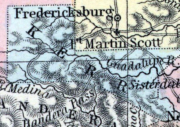 Kerr County, Texas, 1857