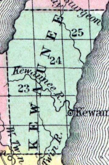 Kewaunee County, Wisconsin, 1857