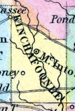 Kinchafoonie County, Georgia, 1857