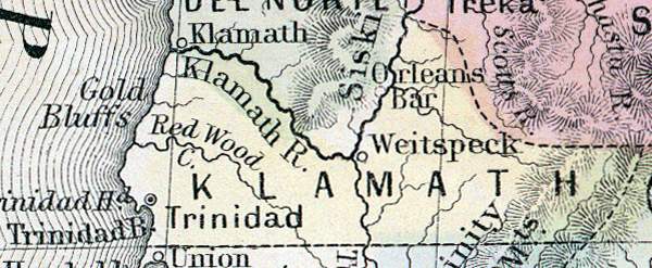 Klamath County, California, 1860