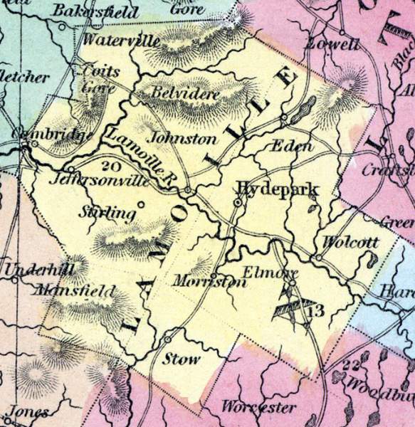 Lamoille County, Vermont, 1857