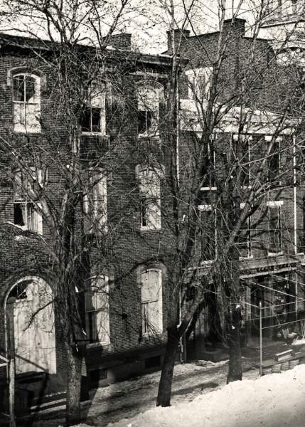 Diller Leidich residence and dry goods store, East High Street, Carlisle, Pennsylvania, circa 1873