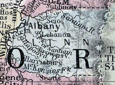 Linn County, Oregon, 1866