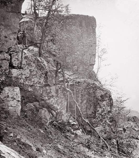 Summit of Lookout Mountain, Tennessee, 1864