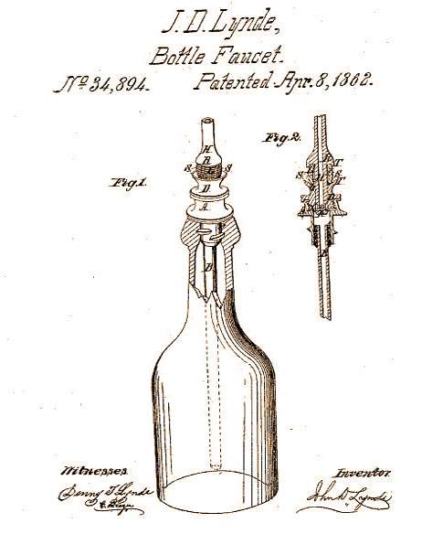 John D. Lynde, Aerosol Dispenser, U.S. Patent #39894