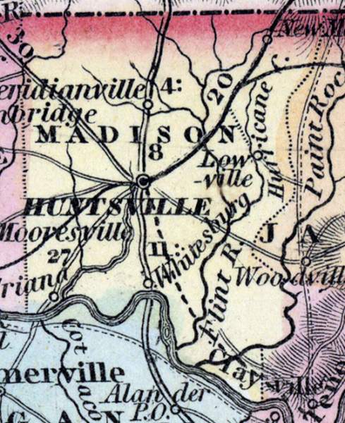 Madison County, Alabama, 1857