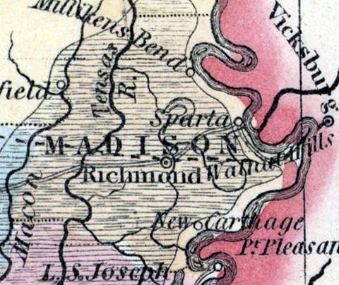 Madison Parish, Louisiana, 1857
