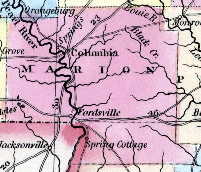 Marion County, Mississippi, 1857