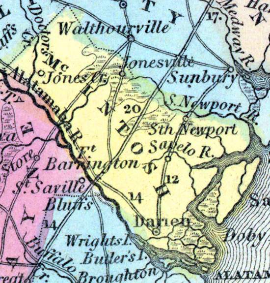 McIntosh County, Georgia, 1857