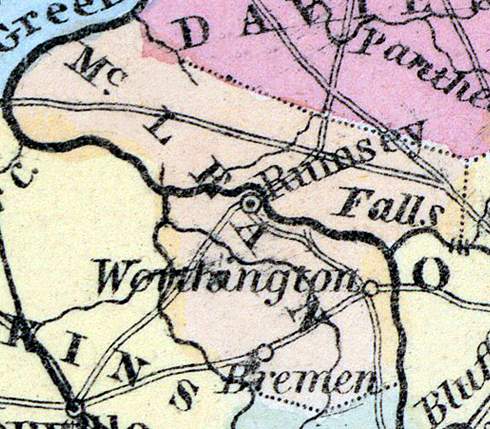 McLean County, Kentucky, 1857