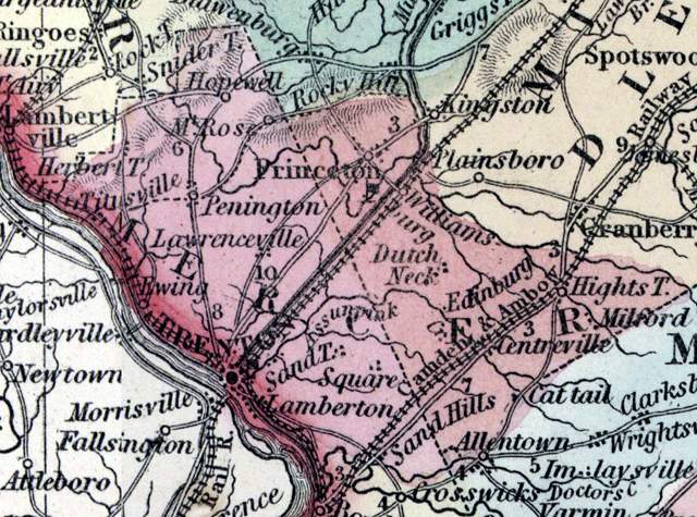 Mercer County, New Jersey, 1857