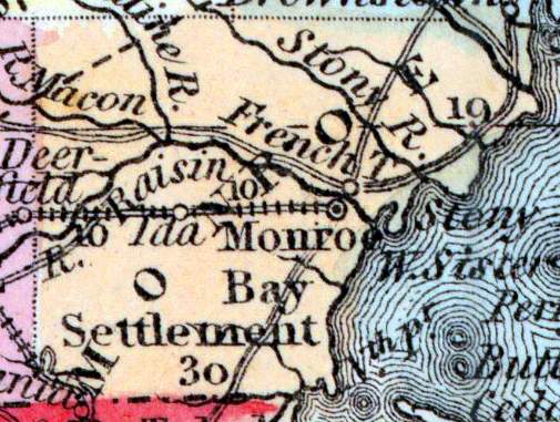 Monroe County, Michigan, 1857