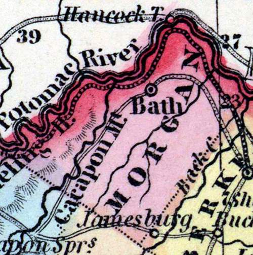 Morgan County, Virginia, 1857