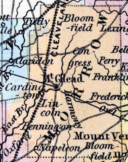 Morrow County, Ohio, 1857