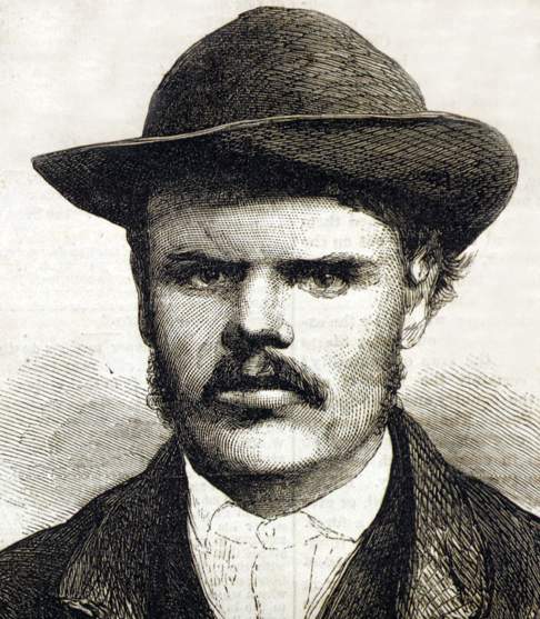 Antoine Probst, Philadelphia murderer, May 1866, artist's impression
