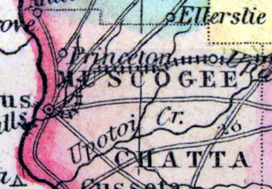 Muscogee County, Georgia, 1857