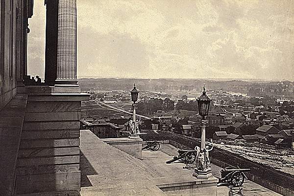 Nashville, Tennessee, 1864, view from the Capitol