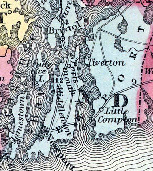 Newport County, Rhode Island, 1857