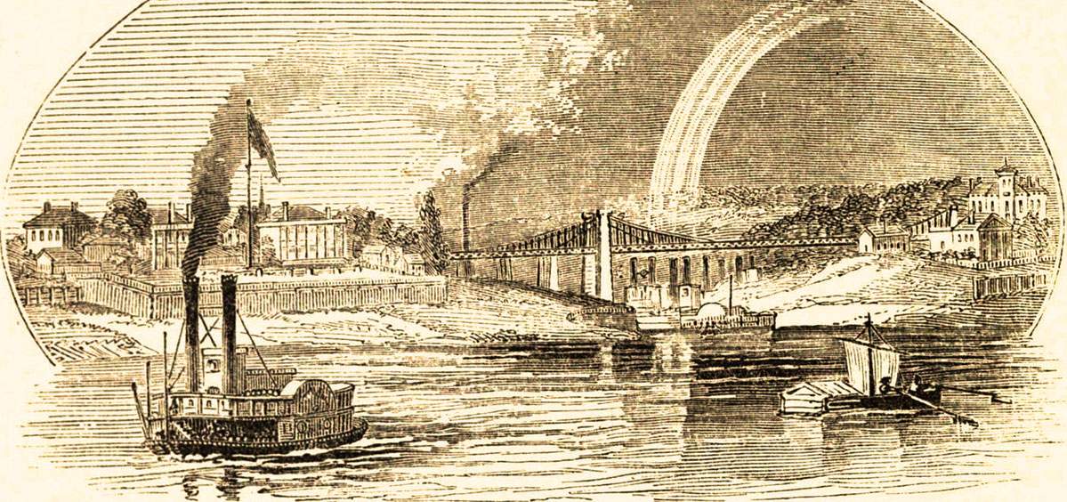 Newport, Kentucky, 1861, artist's impression