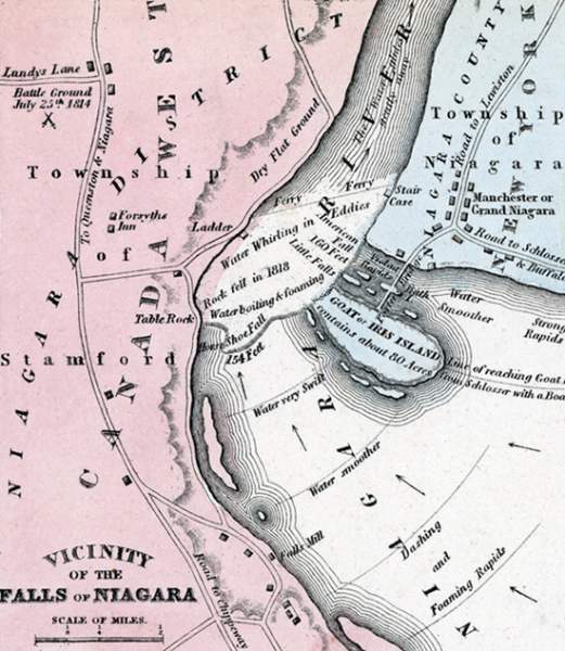 Niagara Falls, New York, 1857