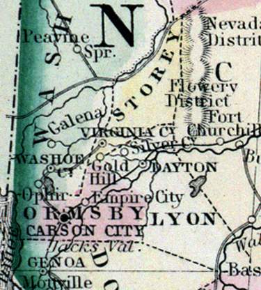 Storey County, Nevada, 1865