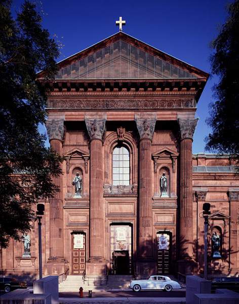 Cathedral Basilica of St. Peter and St. Paul, Logan Square, Philadelphia, Pennsylvania, circa 1980