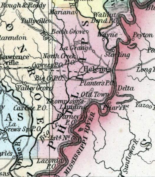Phillips County, Arkansas, 1857