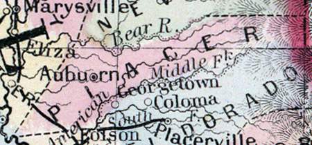 Placer County, California, 1860